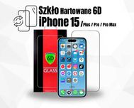 Szkło hartowane na cały ekran iPhone 15 15 Plus 15 Pro 15 Max montaż