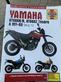 Ksiazka serwisowa yamaha xt660z, xt660r, xt660x Haynes