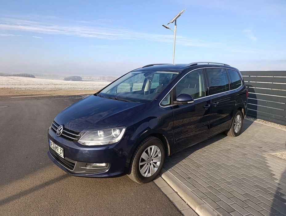 Volkswagen Sharan Tempomat ,alkantara, 7 foteli , navi, grzane fotele