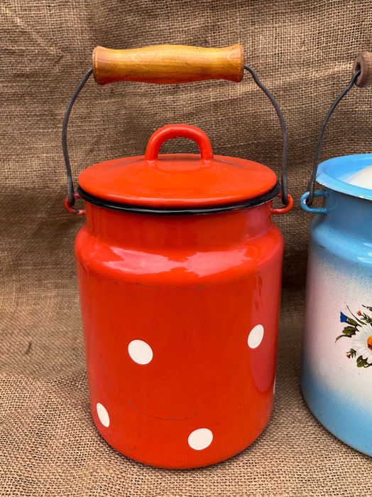 Бидончик эмалированный 3 л. СССР