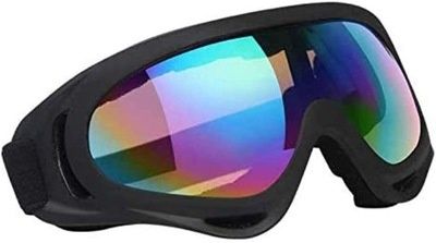 Monmon gogle narciarskie soczewki PC UV400