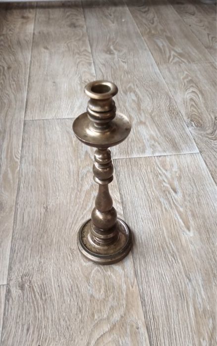 СССР Нимор антикваріат бронза Виноградный лист подсвечник бронзовый