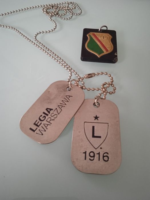 Nieśmiertelnik Legia Warszawa