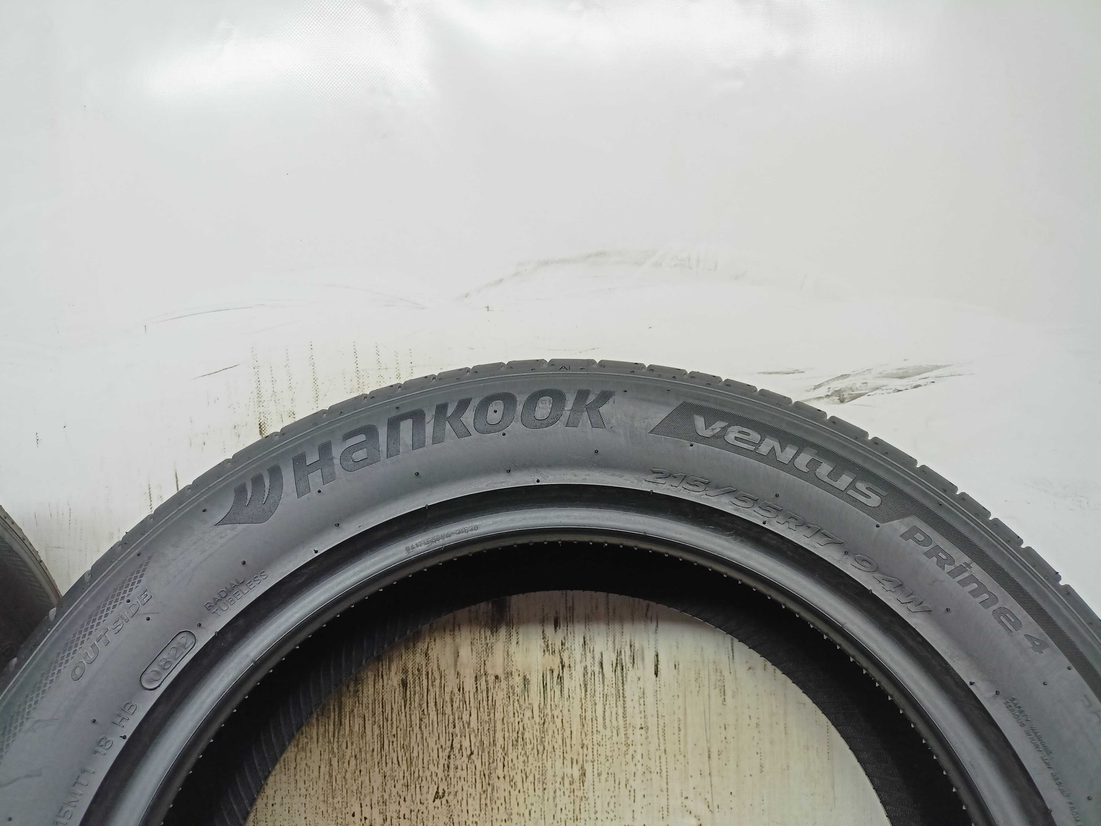 Hankook Ventus Prime 4 215/55/17 2022rok 94W 7mm (3560)