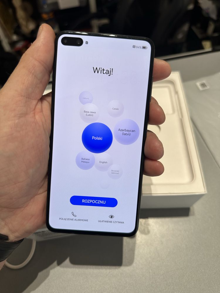 Huawei P40 5G 8/128gb full komplet bdb stan