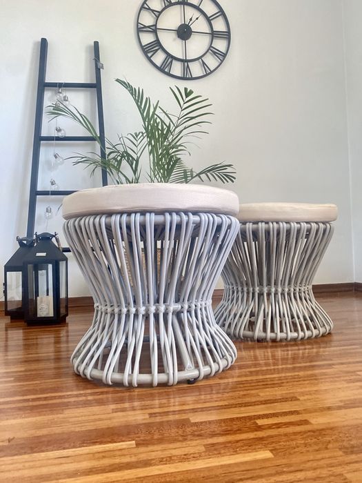 Meble ogrodowe, na taras, do salonu, puf, siedzisko