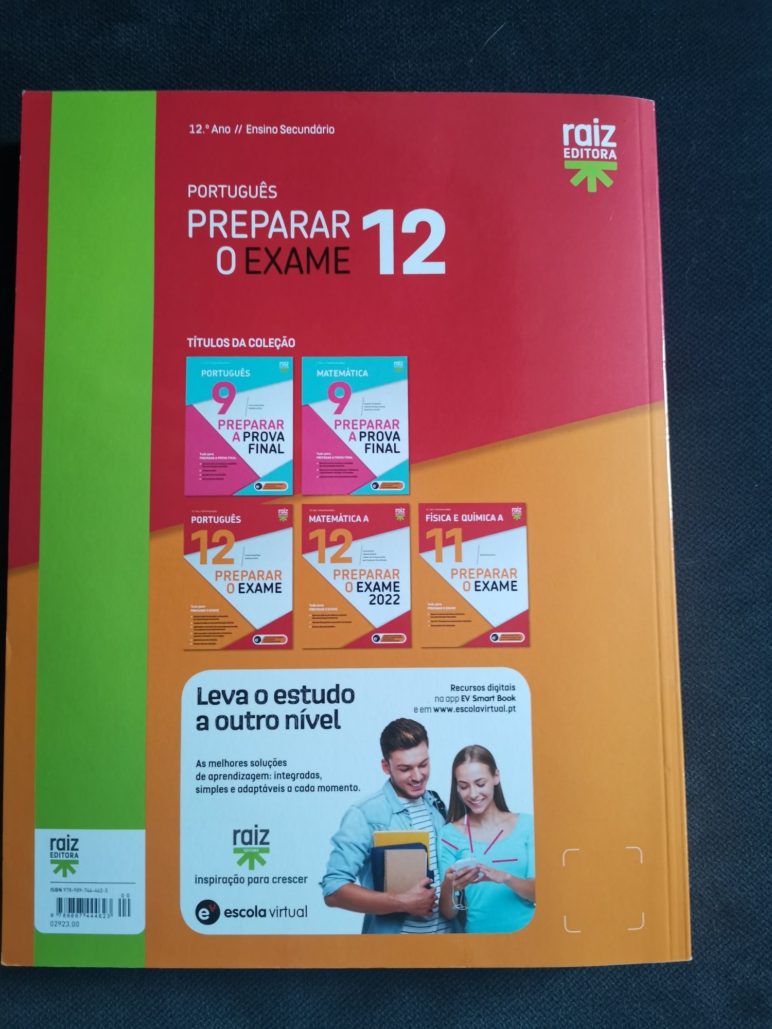 Manual novo  de português 12 - preparar o exame