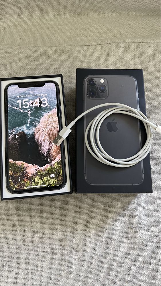 Iphone 11 pro 256gb cinza espacial