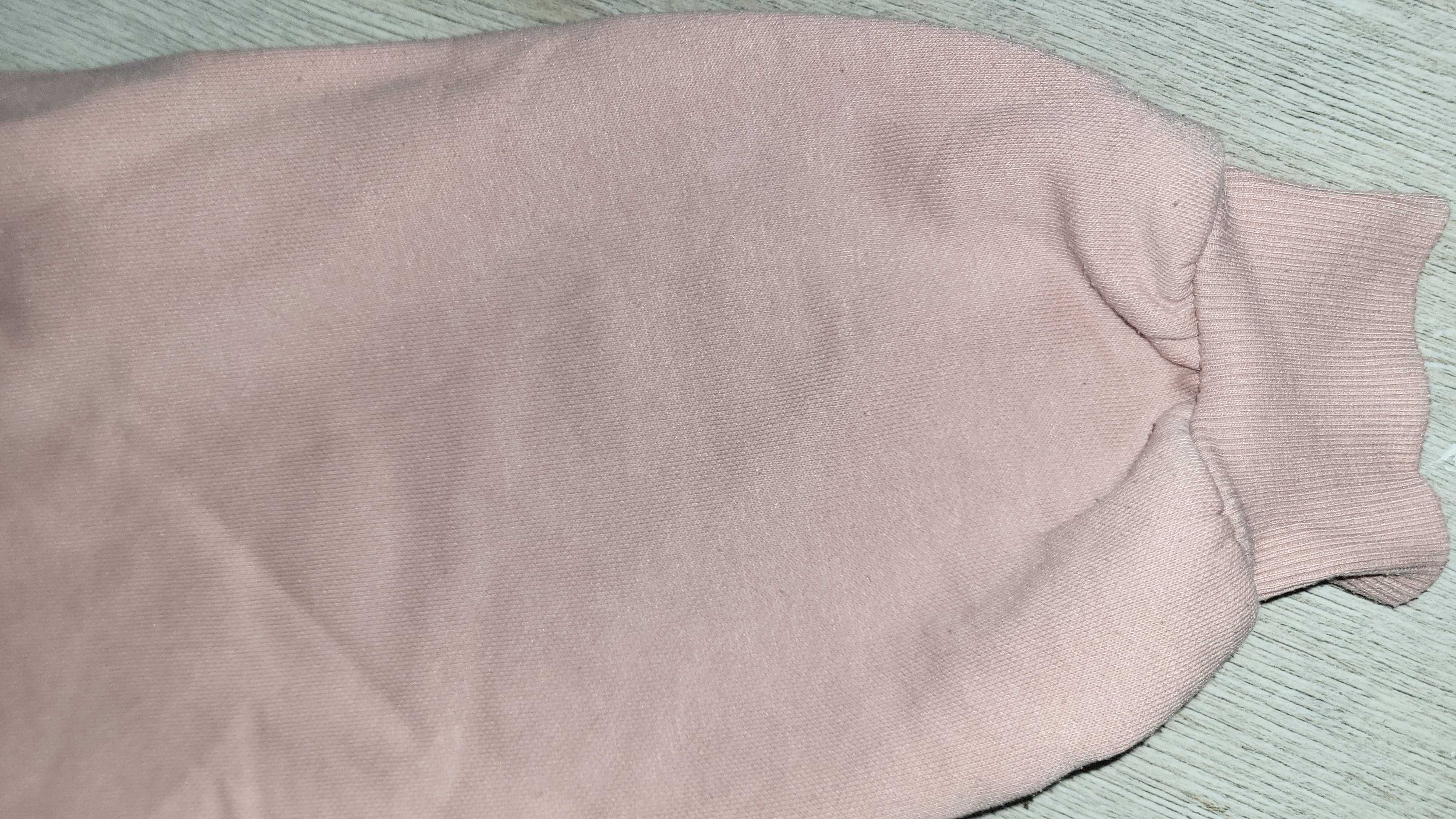 Bluza H&M z kapturem zima XS*160 cm*róż