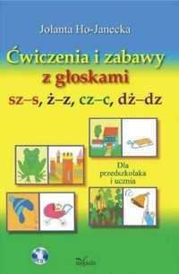 Ćwiczenia i zabawy z głoskami sz - s, ż - z, cz - c. - Jolanta Ho-Jan