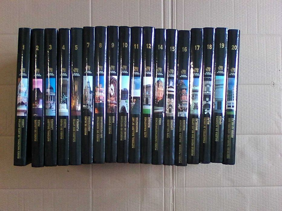 Museus do Mundo - 19 volumes (falta um)