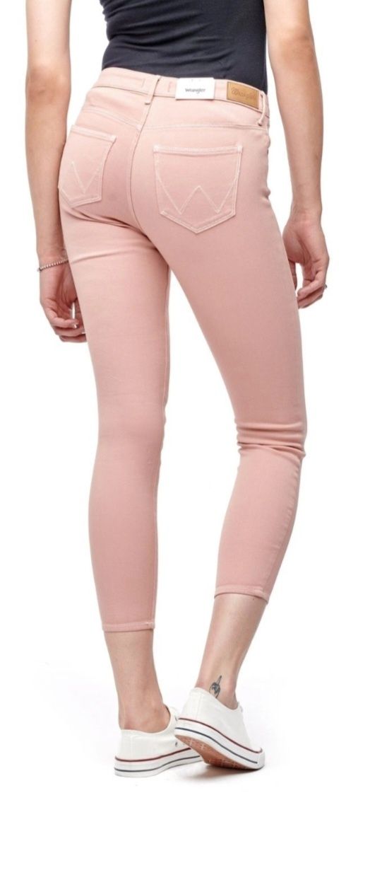 Jeansy damskie Wrangler Skinny Crop 28/30