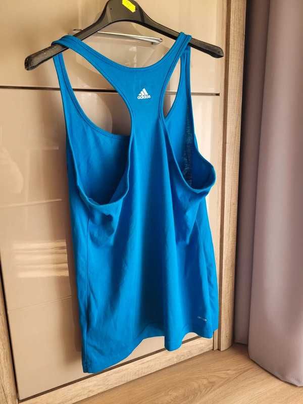 Niebieska bokserka Adidas roz. M