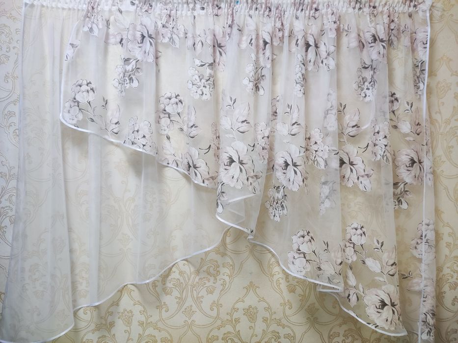 Тюль на вікно, для кухні