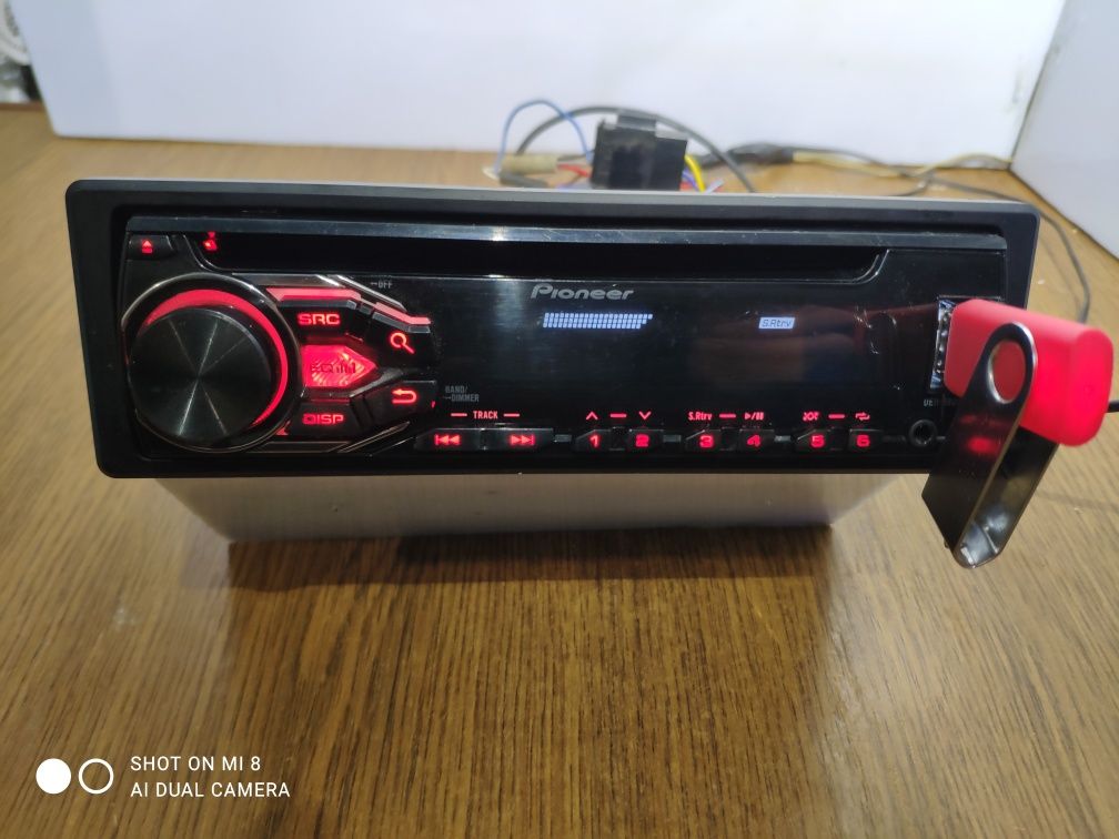 Автомагнітола Pioneer DEH-1800UB USB AUX FM