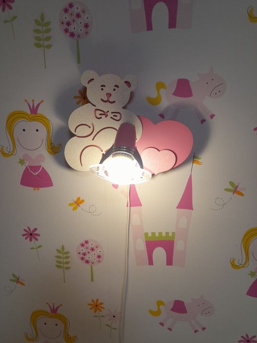 Настінний світильник дитячий Ведмедик