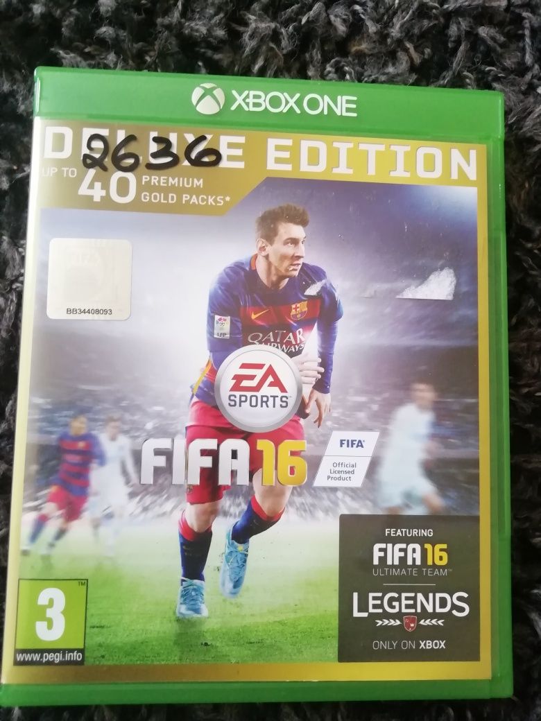 Fifa 16 Xbox one troco por jogo PS3