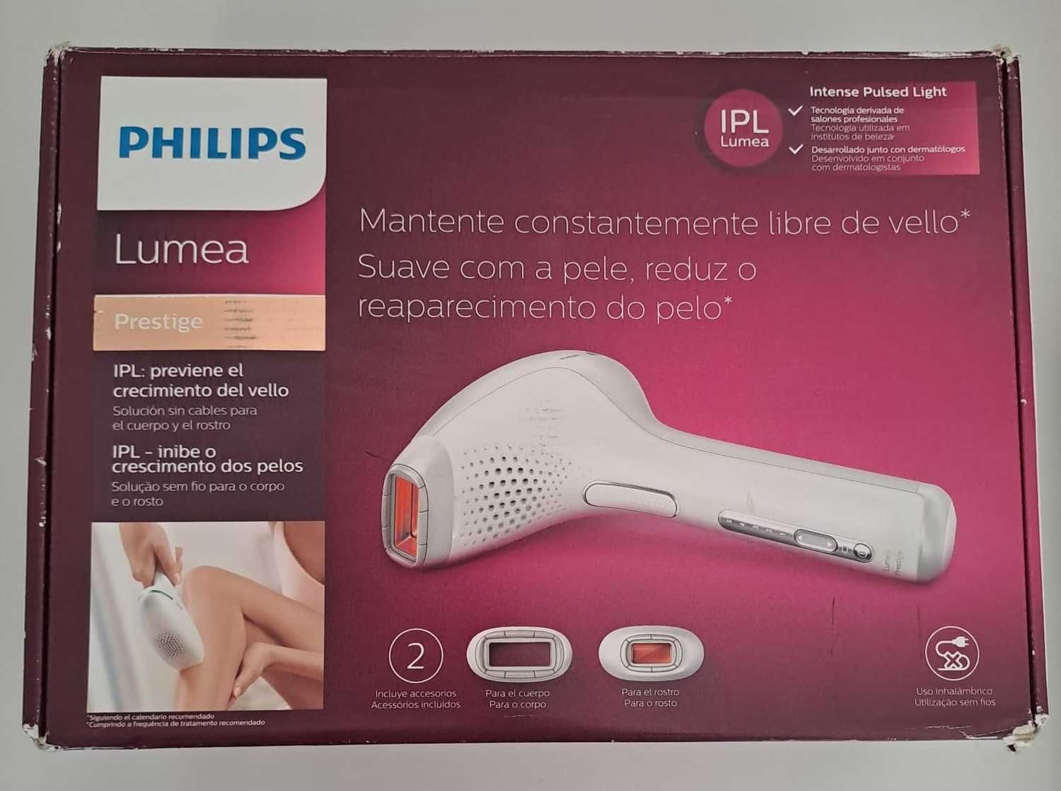 Depiladora Philips Luz Pulsada
