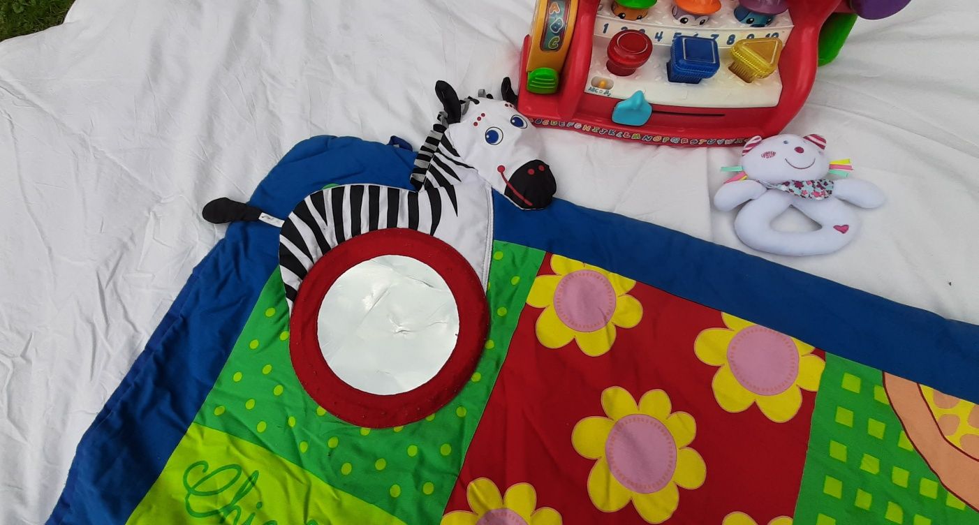 Mata sensoryczna fisher price i inne
