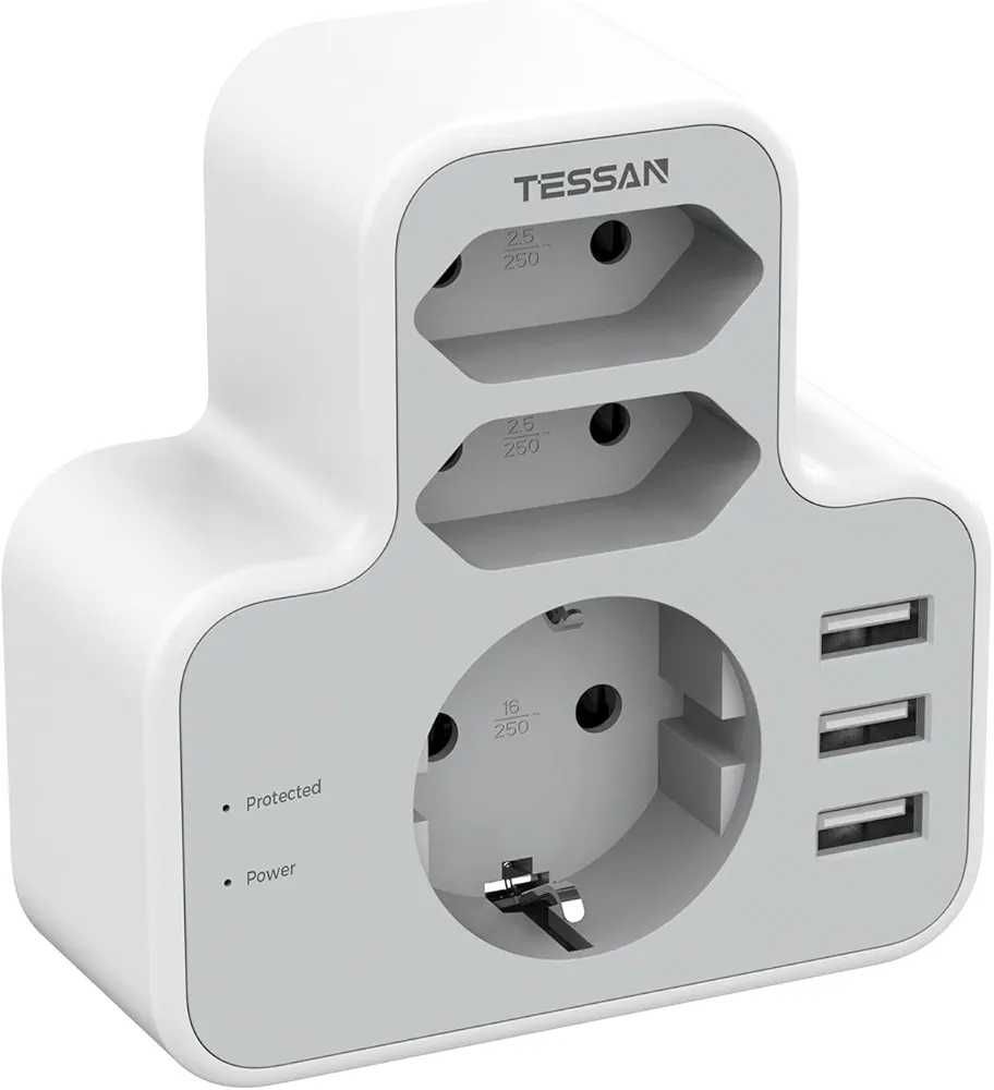 Adapter podróżny typ B Tessan