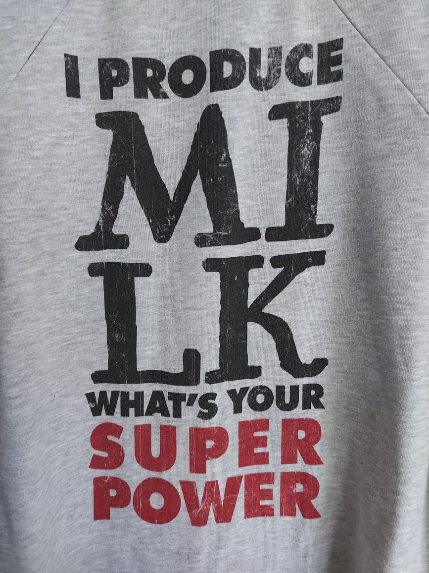 Bluza do karmienia - I produce milk - koszulove.com rozm. L