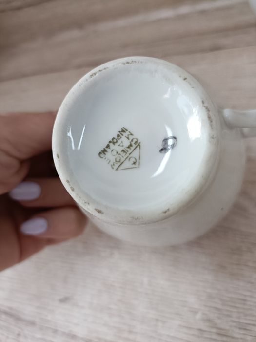 Dwie filiżanki Ćmielów