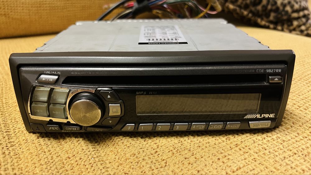 Autoradio Alpine CDE-9827 RR