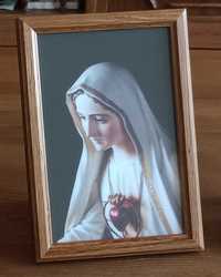 Matka Boża Boska Fatimska obraz obrazek 10x15 unikat