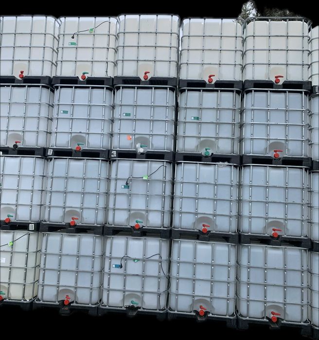 Zbiorniki 1000l paletopojemnik zbiorniki spożywcze mauzer