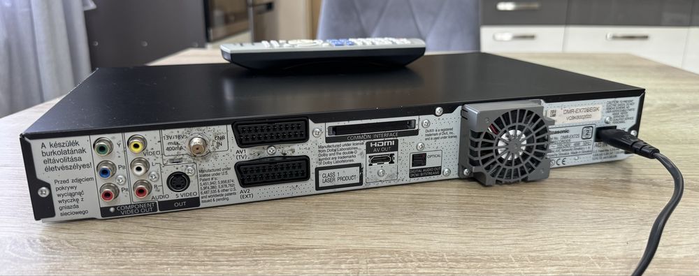 Panasonic DMR-EX72S #Nagrywarka DVD HDD #160 GB #DVB-S #USB #HDMI #DV