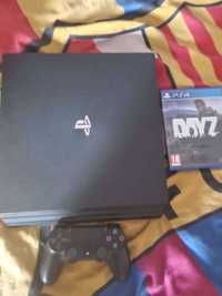 PS4 PRO 1TB + GRA + 1PAD + Zestaw Kabli