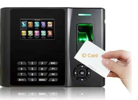 Relógio Controle de Ponto Biometria - Impressão Digital e Cartão RFID.