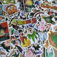 Pack 50 Stickers Autocolantes  Dragon Ball