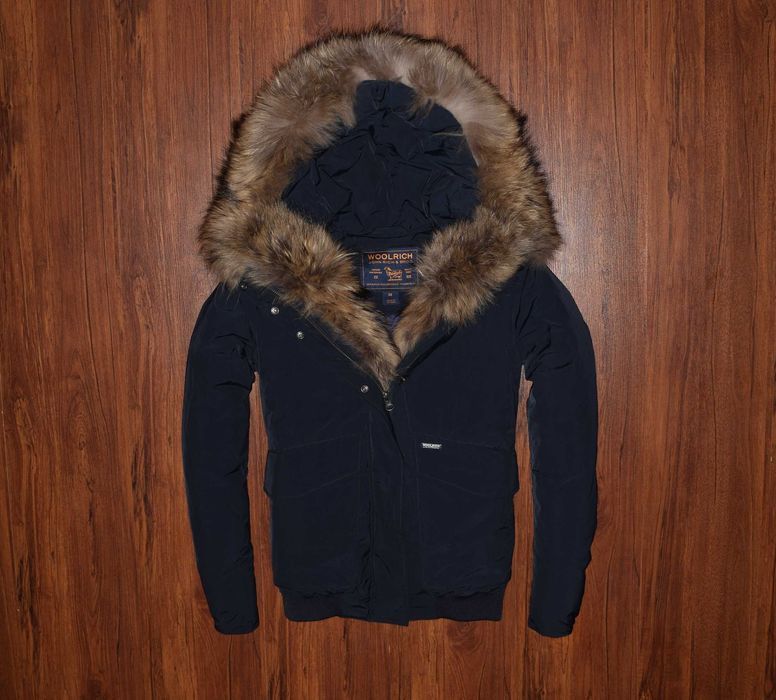 Woolrich Down Fur Jacket (Женская Зимняя Куртка Пуховик Moncler )