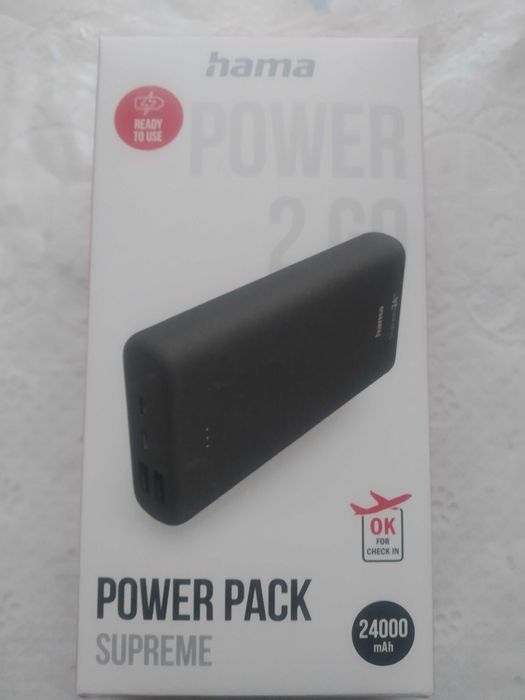 Power bank Hama 24000. Професійний потужний повербанк