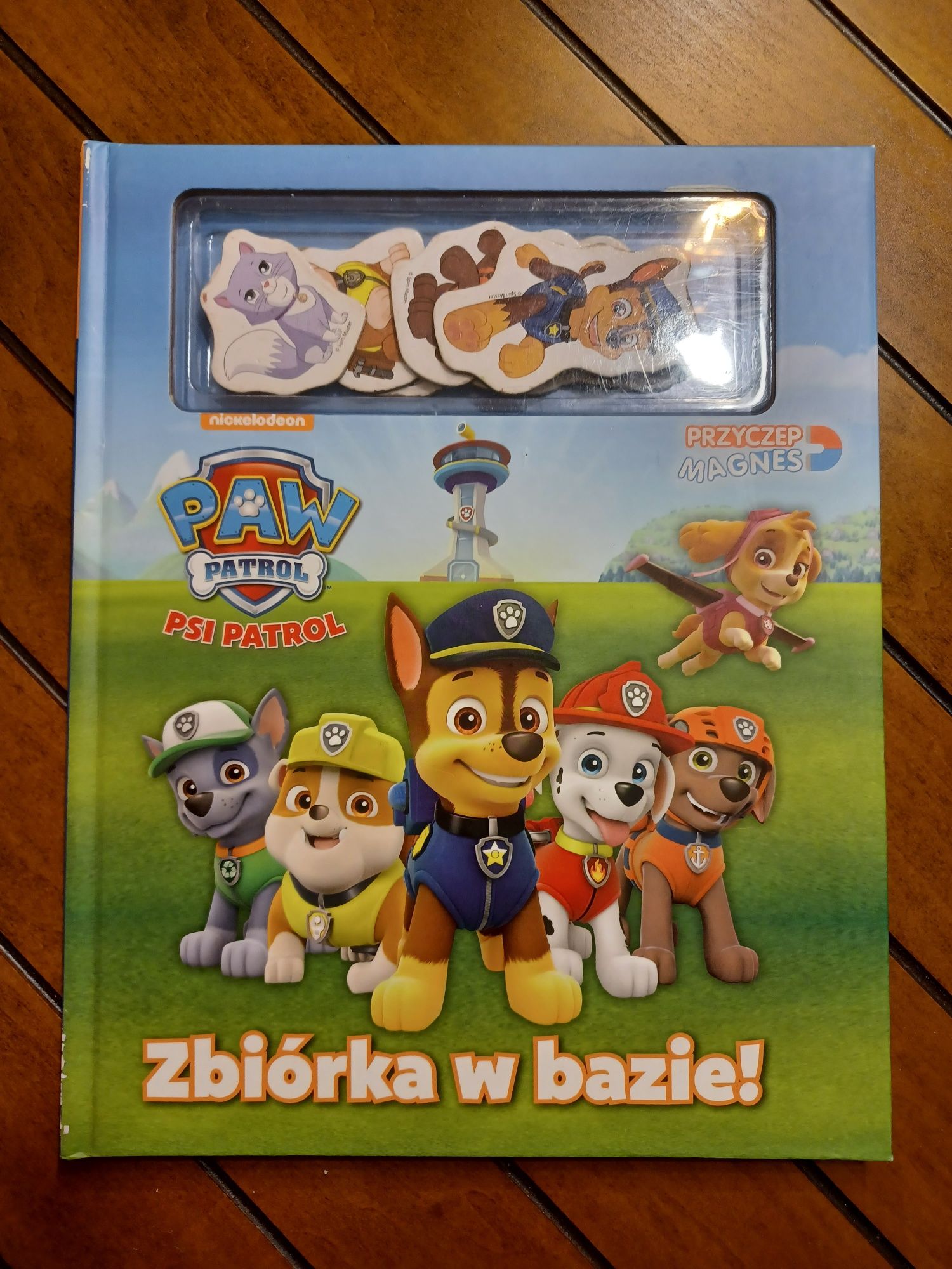 Zestaw książka i układanki trefl Psi Patrol i inne