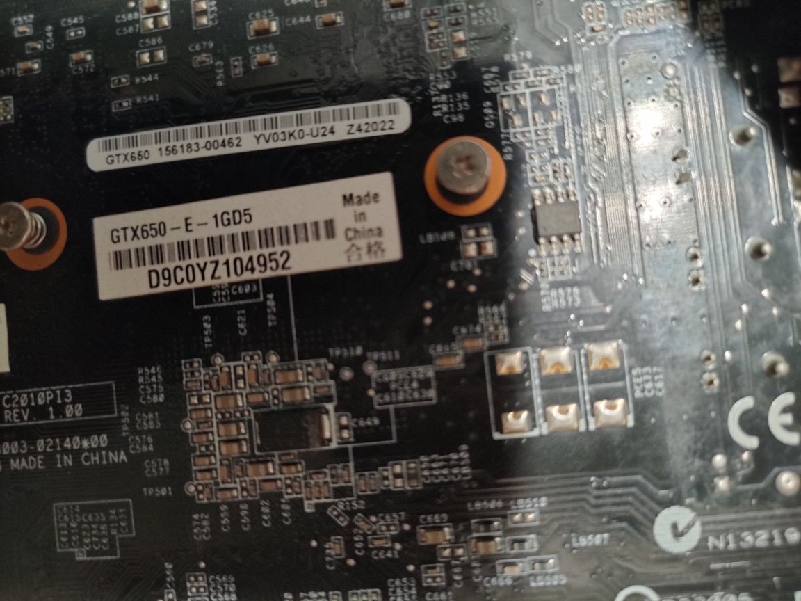 Видеокарта Asus GTX 650 1 Gb