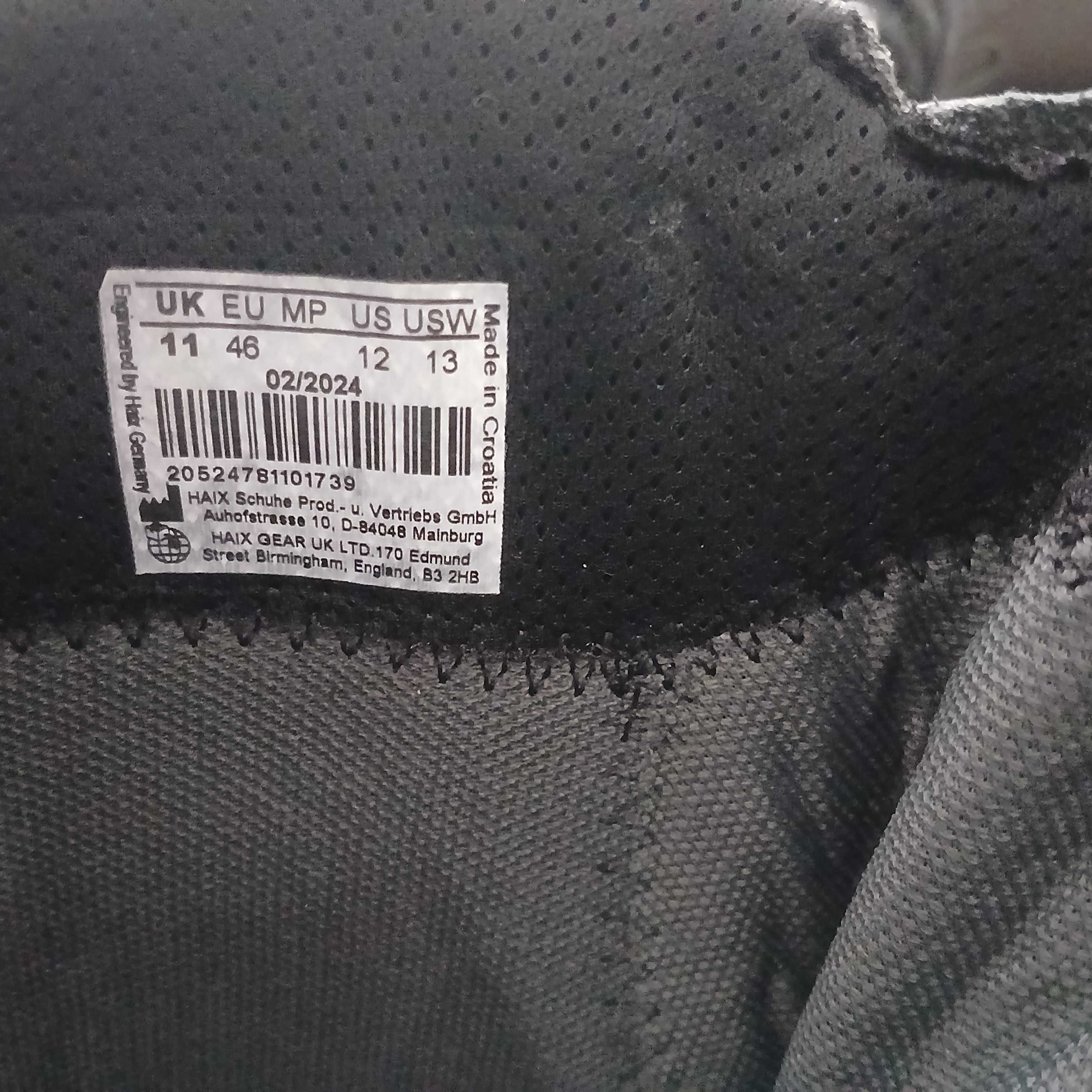 Buty  antyprzecięciowe haix 46