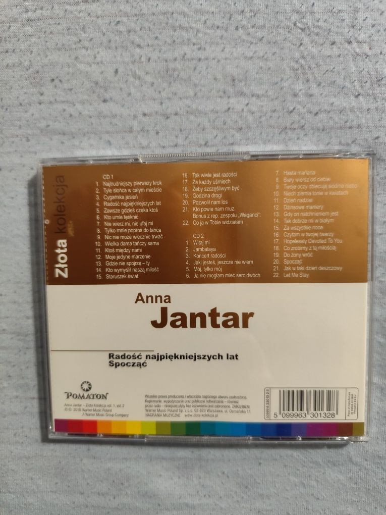 Anna Jantar Złota Kolekcja CD2 Nowe Płyty