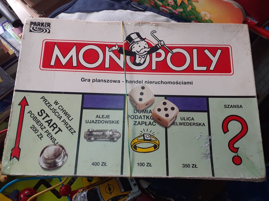 Gra planszowa monopoly prl