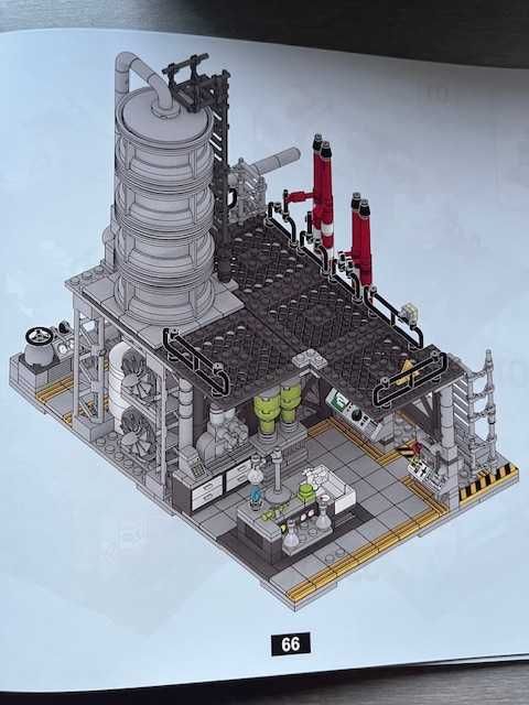 Klocki Zakłady chemiczne 2 kompatybilne z lego