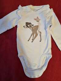 Body długi rękaw Bambi r.68  H&M