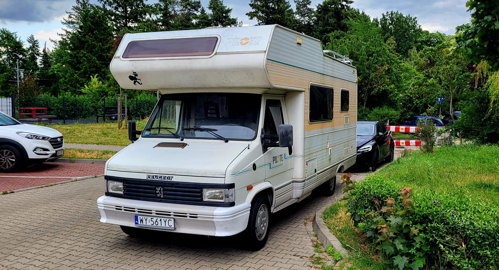 Kamper Peugeot j5 2.5td Pilote R550 Wrocław ducato / c25