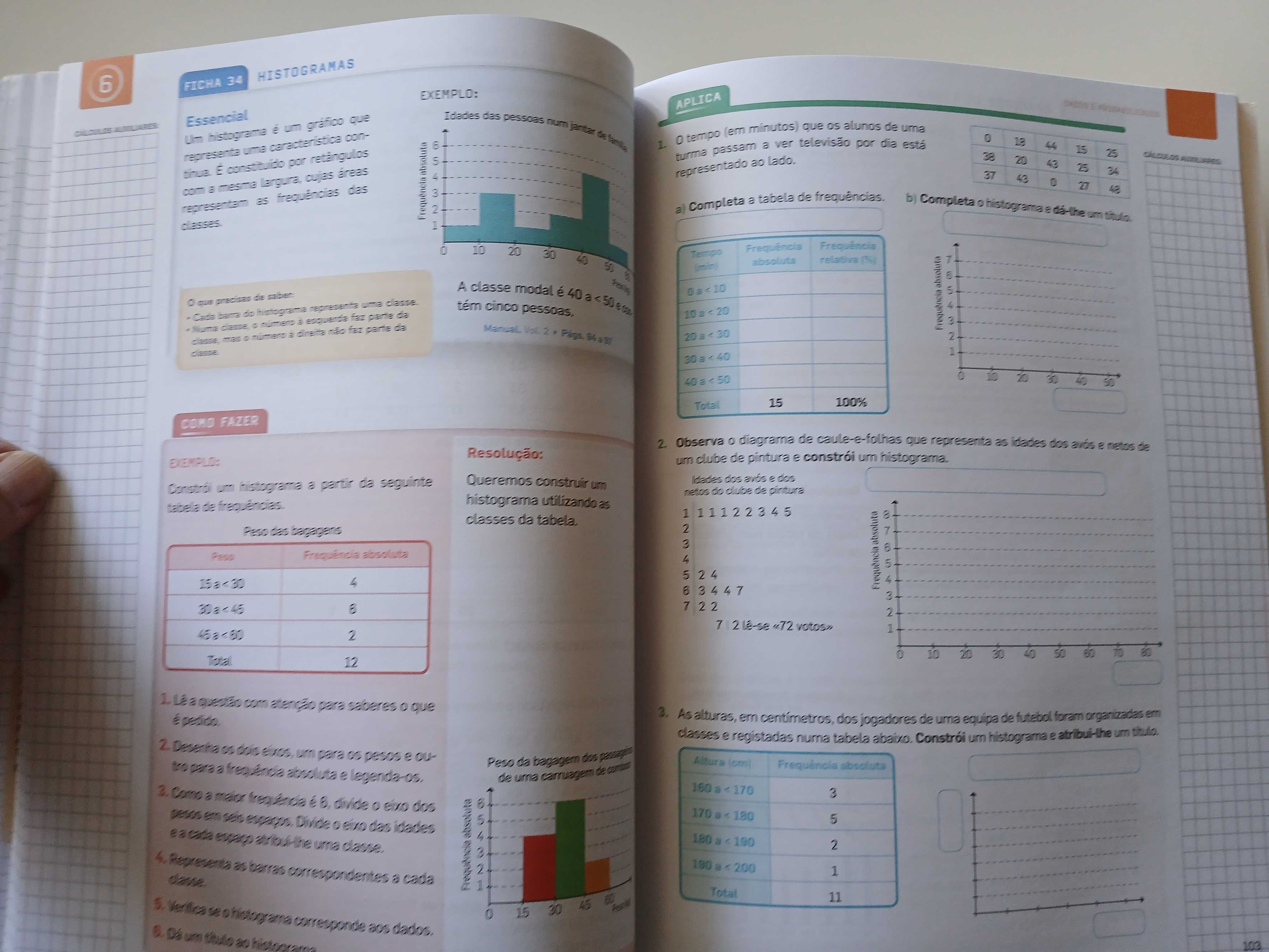 Exercícios Matemática 6º Ano