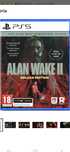 ALAN WAKE 2 PS5 deluxe edition