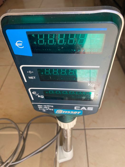 Balança Tissot CAS 15/30 Kg