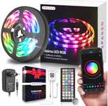 Taśma LED 10M RGB 5050 LEDY Pilot APLIKACJA Bluetooth MUZYKA