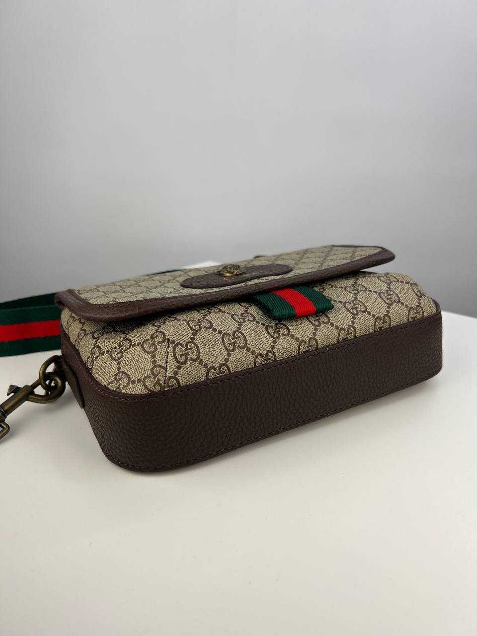 Мужская сумка Gucci из текстиля | Барсетка,через плечо,бренд,кроссбоди