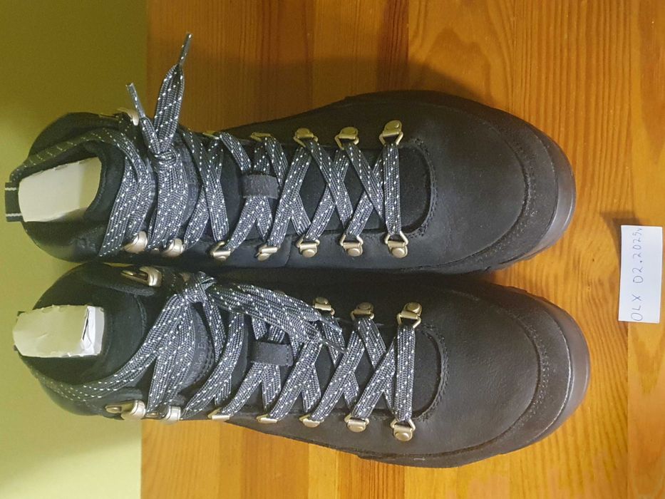 Nowe Buty damskie The North Face Skóra Czarne 39,5 Trekkingowe Zimowe