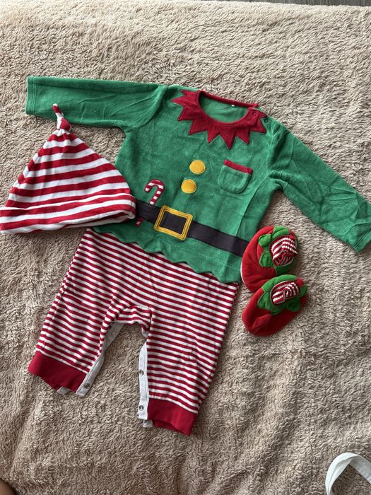 Новорічний костюм Ельфа Next 9-12 місяців 80-86 розмір